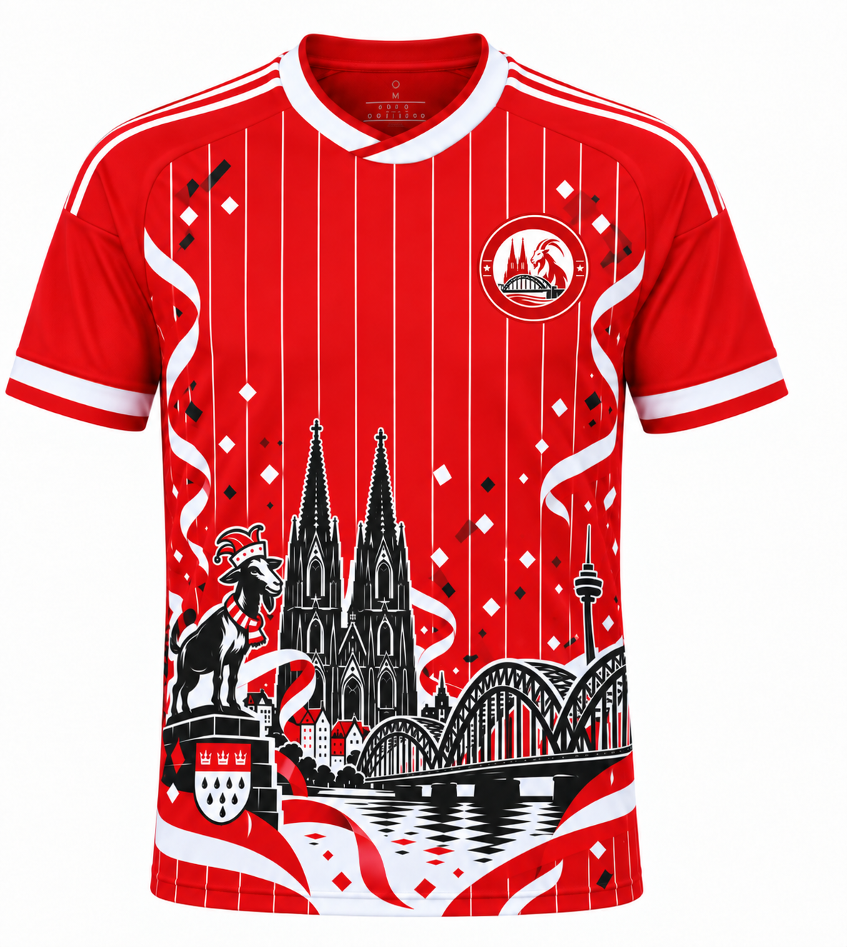 Cologne Skyline Jersey - Carnival Red Edition