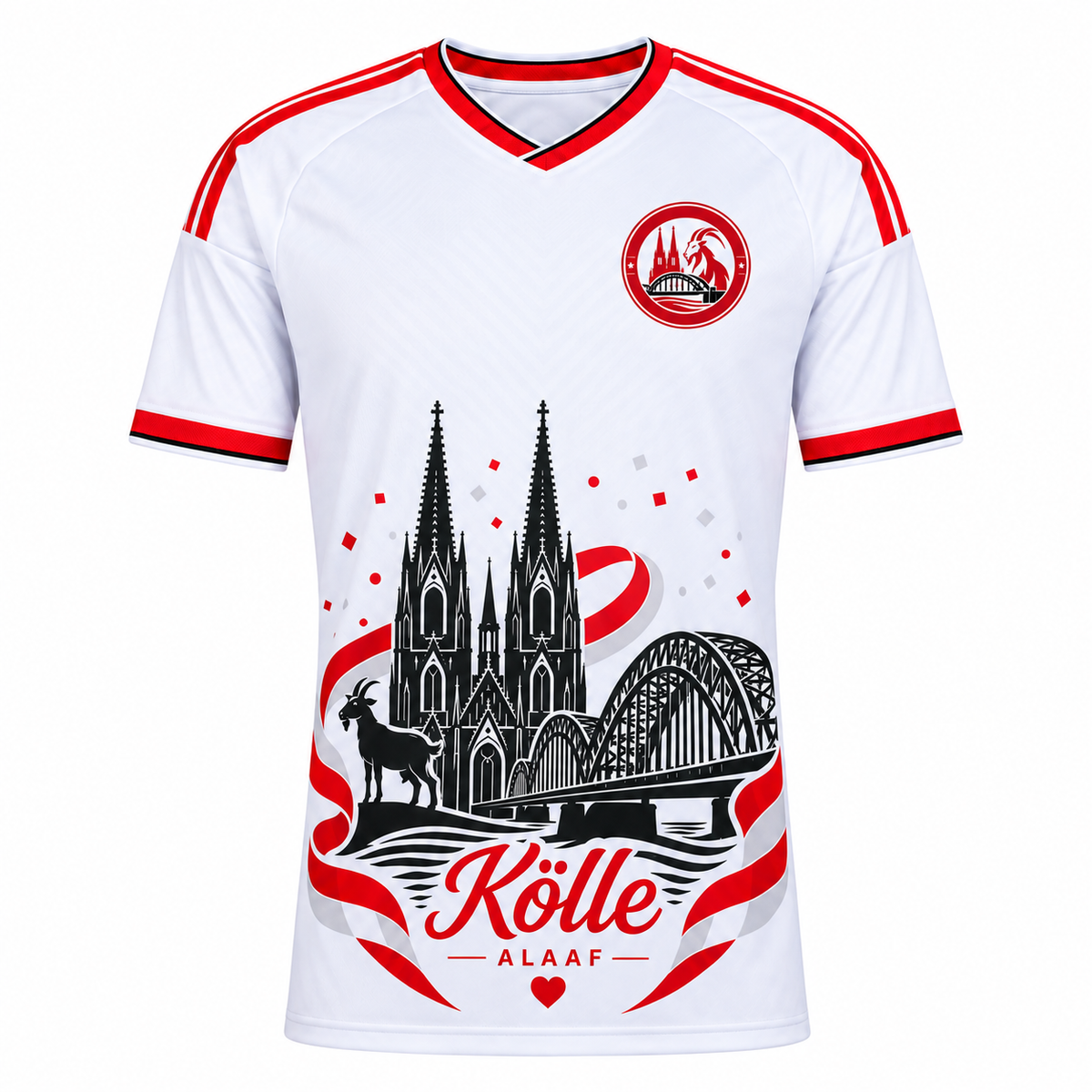 Cologne Skyline Jersey - Pure White Edition